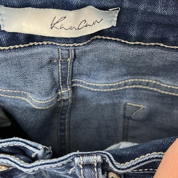 Kancan Distressed Straight Leg Jeans size 13 / 30 - Picture 4 of 4